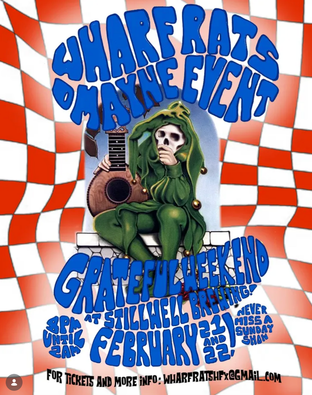 Wharf Rats Grateful Weekend - Saturday Show – Stillwell Brewing